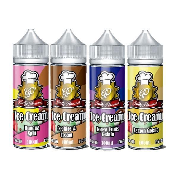 Mint Chocolate by Guilty Pleasures Ice Cream 100ml Short Fill E-Liquid