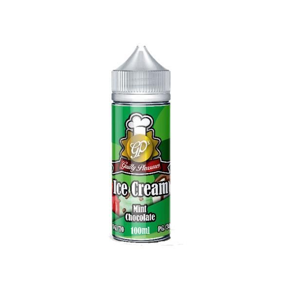 Mint Chocolate by Guilty Pleasures Ice Cream 100ml Short Fill E-Liquid