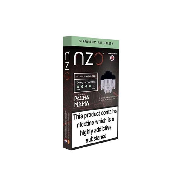 NZO 10mg Salt Cartridges with Pacha Mama Nic Salt (50VG/50PG)