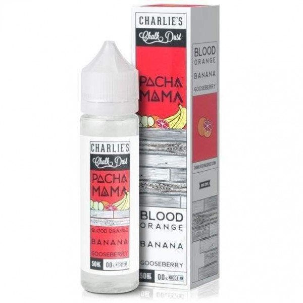 Pachamama Blood Orange Banana Gooseberry 50ml Short Fill E-Liquid