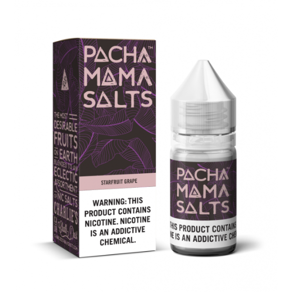 Starfruit Grape Salt E-Liquid by Pacha Mama 10ml