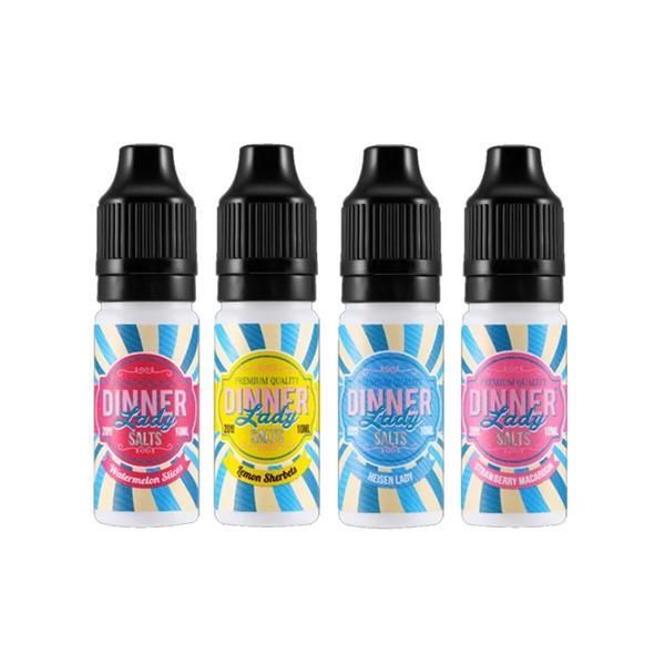 Bubble Gum 10ml Nic Salt E-Liquid by Dinner Lady 20mg