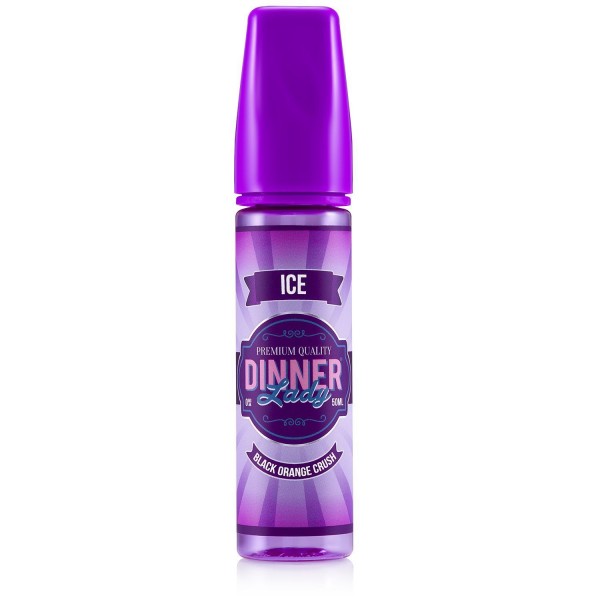 Black Orange Crush by Dinner Lady Ice 50ml Short Fill E-Liquid