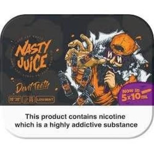 Slow Blow 3mg E-Liquid by Nasty Juice 5 x 10ml Multipack