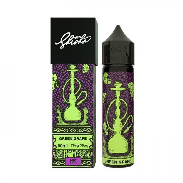 Green Grape by Nasty Juice Shisha 50ml Short Fill E-Liquid