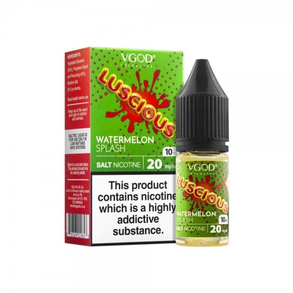 Luscious 20mg Nic Salt E-Liquid by VGOD 10ml