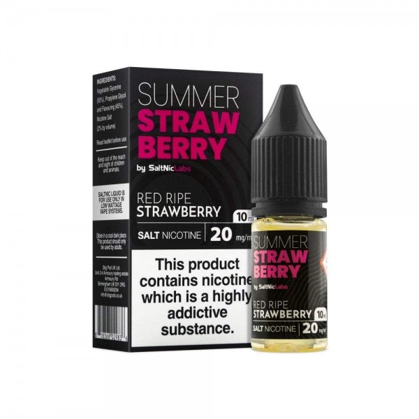 Summer Strawberry 20mg Nic Salt E-Liquid by VGOD 10ml