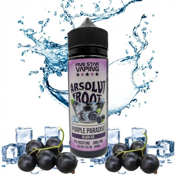 Absolut Froot Purple Paradise 100ml Short Fil...