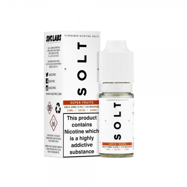 Solt Super Fruits Nic Salt E-Liquid 10ml