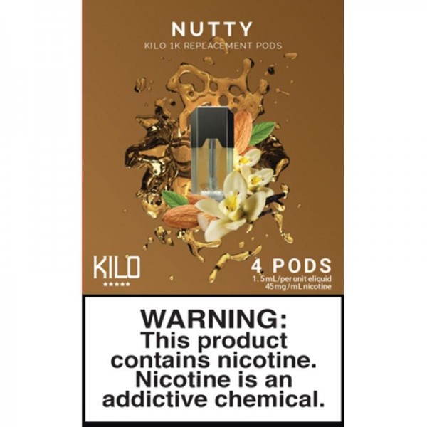 Nutty 1K E-Liquid Pods by Kilo