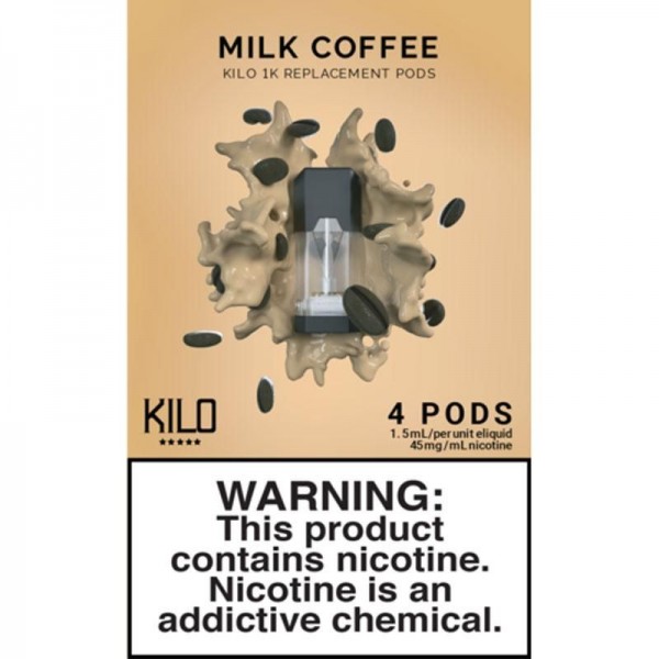 Milk Coffee 1K E-Liquid Pods by Kilo