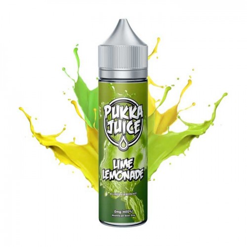 Pukka Juice Lime Lemonade 50ml Short Fill E-L...