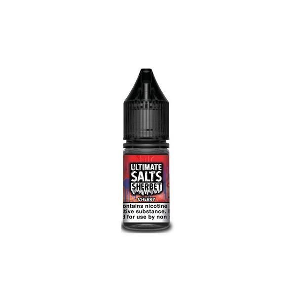 Strawberry Laces Nic Salt E-Liquid by Ultimate Puff Salts Sherbet 10ml