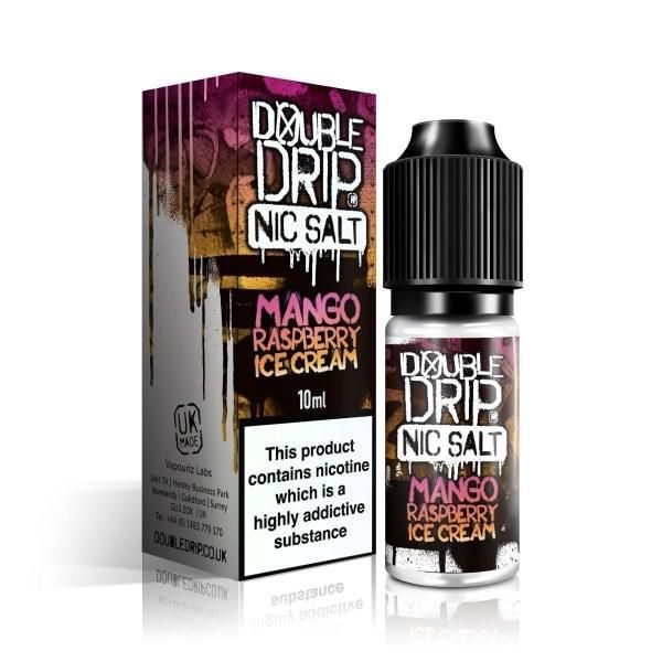 Raspberry Sherbet by Double Drip Nic Salt E-Liquid 10ml