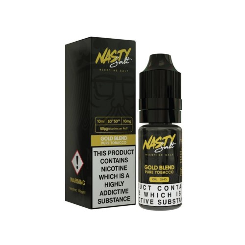 Gold Blend Nic Salt E-Liquid by Nasty Juice 1...