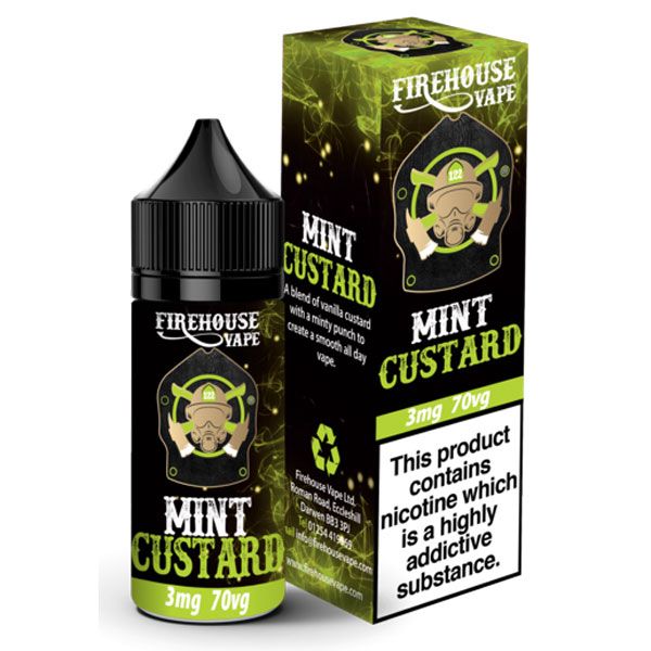 Mint Custard E-Liquid by Firehouse Vape 10ml