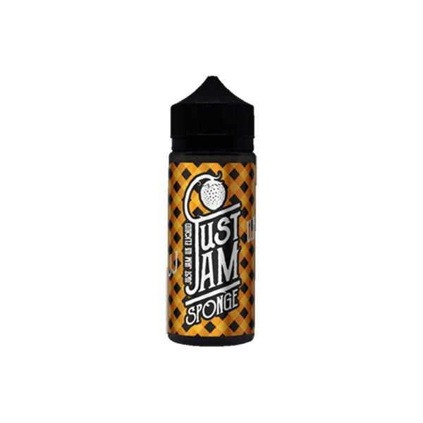 Just Jam Sponge - Vanilla 100ml Short Fill E-Liquid