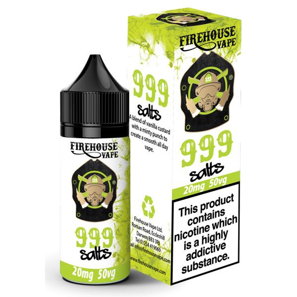 999 by Firehouse Vape Nic Salt E-Liquid 10ml