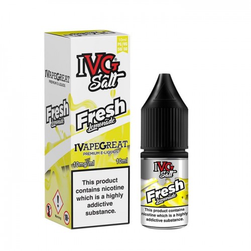 Fresh Lemonade Salt E-Liquid by IVG Mixer 10m...