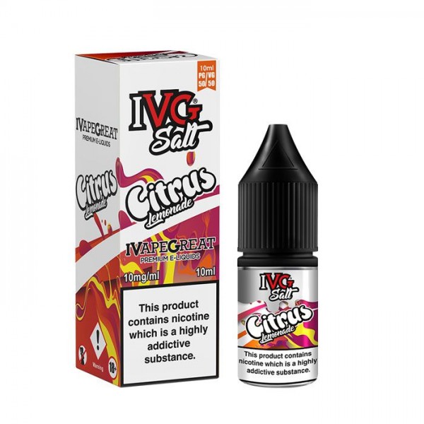 Citrus Lemonade Salt E-Liquid by IVG Mixer 10...