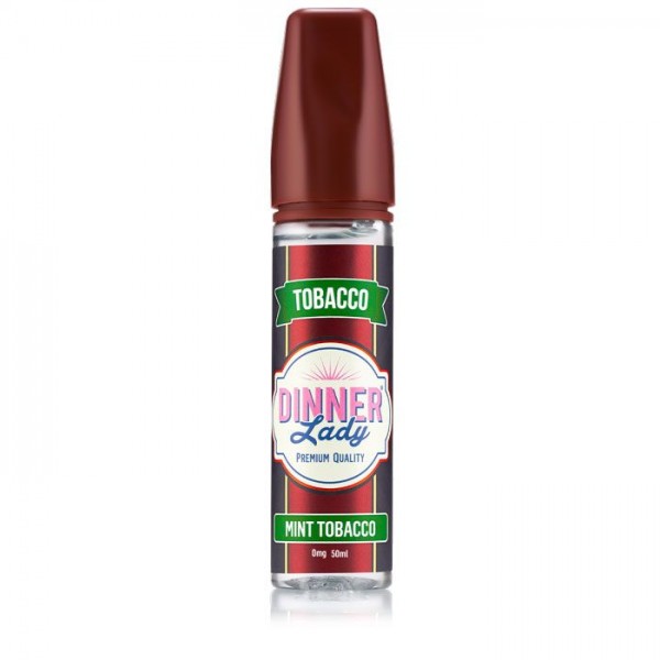 Mint Tobacco by Dinner Lady Tobacco 50ml Short Fill E-Liquid