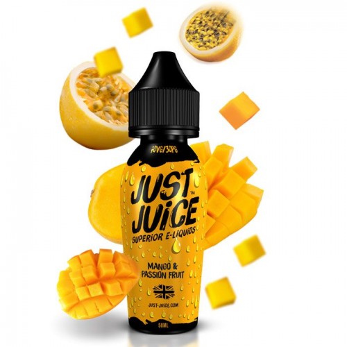 Mango & Passion Fruit by Just Juice 50ml ...