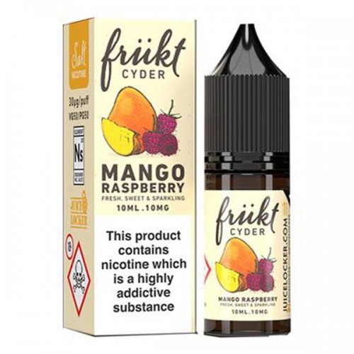 Mango raspberry by Frukt Cyder Nic Salt E-Liq...