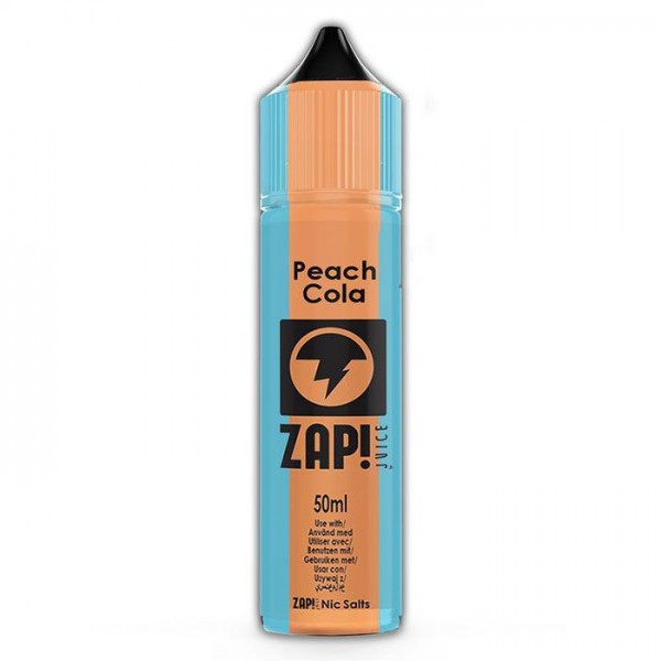 Peach Cola by ZAP Juice Vintage Cola 50ml Short Fill E-Liquid