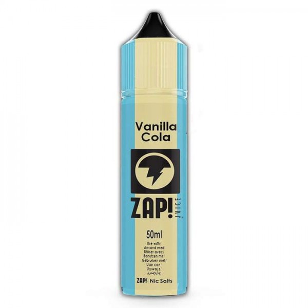 Vanilla Cola by ZAP Juice Vintage Cola 50ml Short Fill E-Liquid