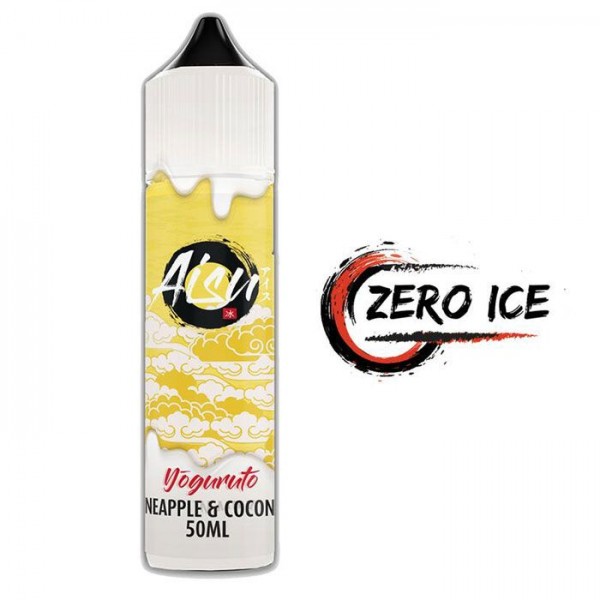 Yoguruto Pineapple & Coconut by Aisu Zero Ice 50ml Short Fill E-Liquid